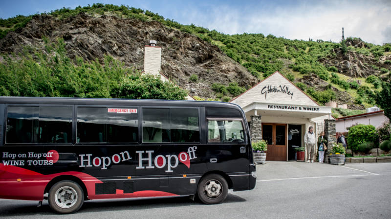 Hop on and off as you please and experience the best of Queenstown, Arrowtown, and Gibbston Valley in just half a day on the Wine, Beer, Food & Wonders Tour...